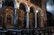 Interior St. Pietro Basilica. Perugia. Umbria.
