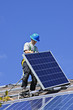 Photo: Solar panel installation Solar panel installation