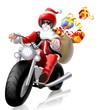 Images : biker natalizio