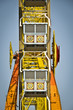 Hamburg - Hamburger Dom - Die Gondeln vom Riesenrad
