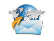 e-mail around the world