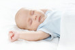 The sleeping baby