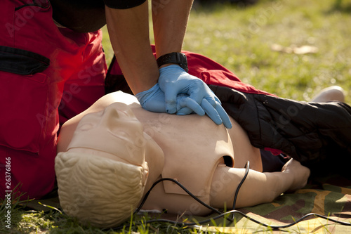 Photo: first aid training first aid training