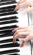 artist hands of a piano player artist hands of a piano player