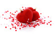 red heart ball