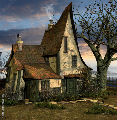 Illustration: Kleines Haus Kleines Haus