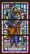 Saint Joseph holding baby Jesus