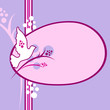 pretty background with pigeon and space for your text