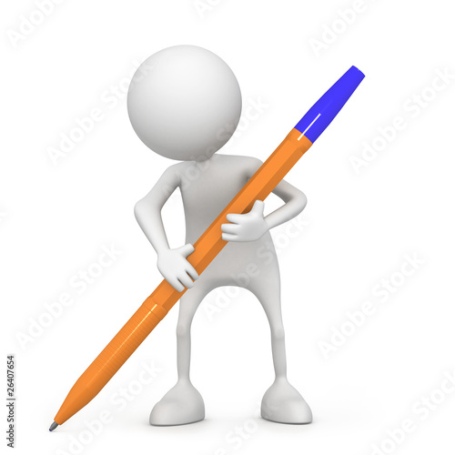 Illustration: writer writer