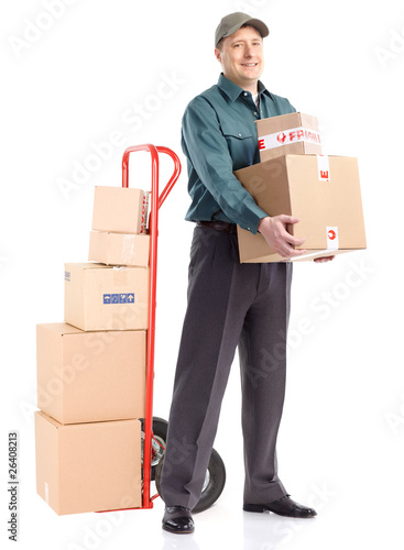 Photo: Delivery worker Delivery worker