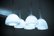 Beautiful chandelier isolated