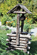 wooden well