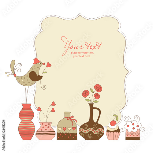 Vektor: Greeting card Greeting card