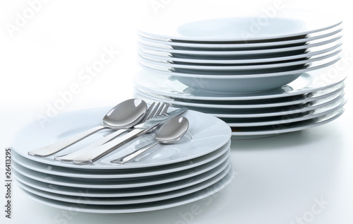 Photo : assiettes assiettes
