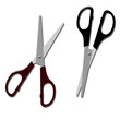 vector illustration with offices scissors vector illustration with offices scissors