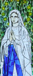 Virgin Mary, stained glass Virgin Mary, stained glass