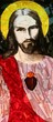 Sacred Heart of Jesus, stained glass Sacred Heart of Jesus, stained glass