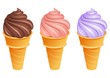 Vector set of ice cream