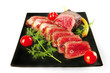roast beef on dark