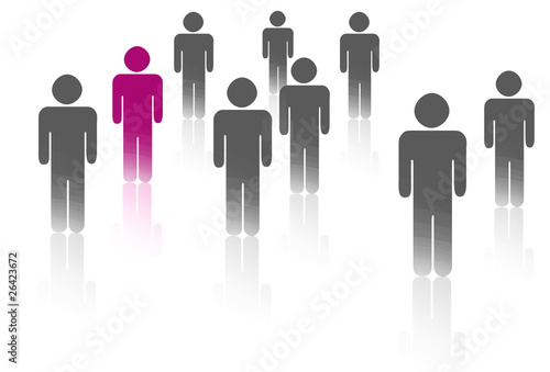 Illustration: Standing out Standing out