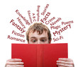 Reading a book