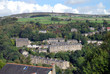 West Yorkshire village on a hillside West Yorkshire village on a hillside