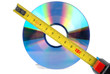DVD with steel tape