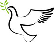 Vector: Vector dove - 2 Vector dove - 2