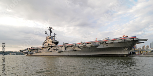 Photo: USS Intrepid warship USS Intrepid warship