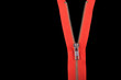 Orange Zip Part Undone