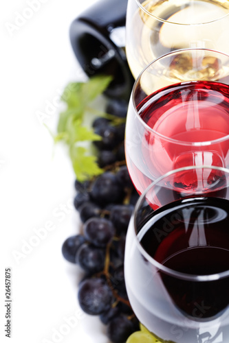 Fototapeta Wine composition