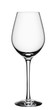 single empty wine glass isolated on white background single empty wine glass isolated on white background