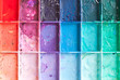 Shad colors on palette