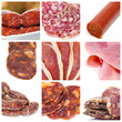 spanish tapas collage