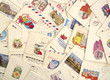 old letters.background old letters.background