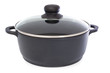 Casserole dish covered with lid