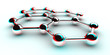 Graphene Concept (anaglyph stereo) Graphene Concept (anaglyph stereo)