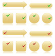 Buttons for web