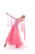Woman with a beautiful dress