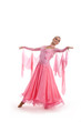 Woman with a beautiful dress