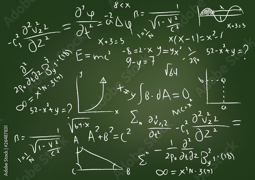 Illustration: Equations Equations