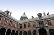 Palais de Justice courtyard, Namur, Wallonia, Belgium, Europe
