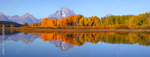 Photo: Grand tetons national park from Oxbow bend Grand tetons national park from Oxbow bend