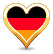 Heart Germany Flag