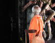 Hindu saint in temple