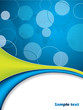 Abstract map brochure Abstract map brochure