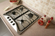 close up shot of stove for Modern Kitchen