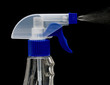 Plastic spray bottle