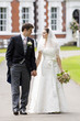 Photo: Bride and Groom outside stately home Bride and Groom outside stately home