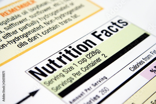 Photo: Nutrition facts Nutrition facts